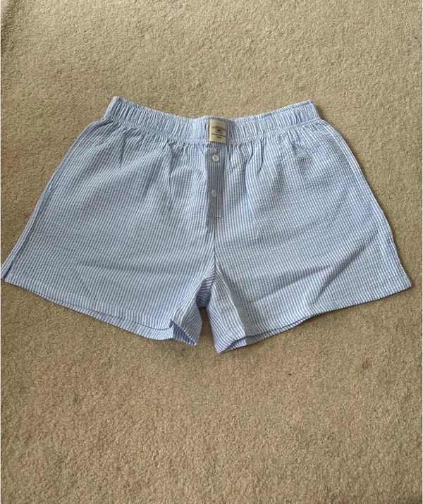 Sunkissed Coconut Striped Shorts Blue Size L - Image 2