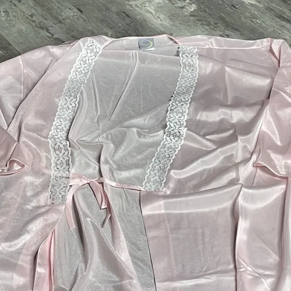Vintage 1960s Dreamy Delight For At Night‎ Pajamas Robe Nighty Z-283 - Image 3
