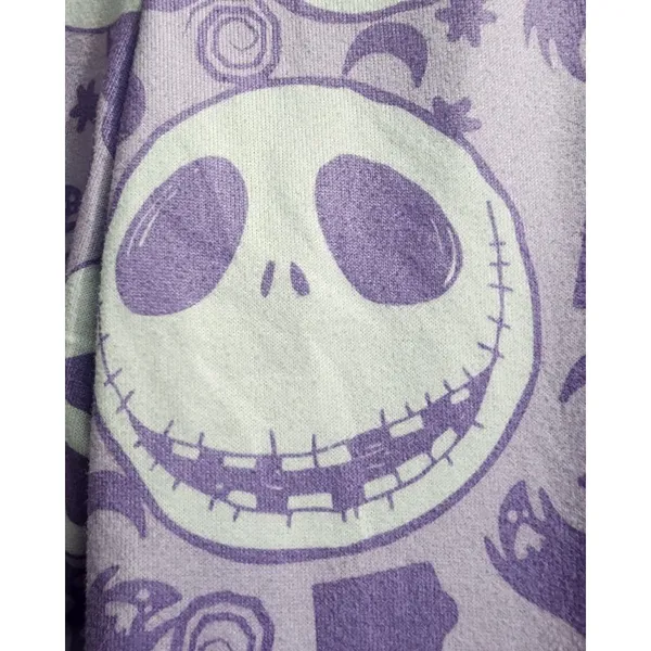 Disney Nightmare Before Christmas Jack Skellington Purple Pants Medium‎ 8/10 - Image 7
