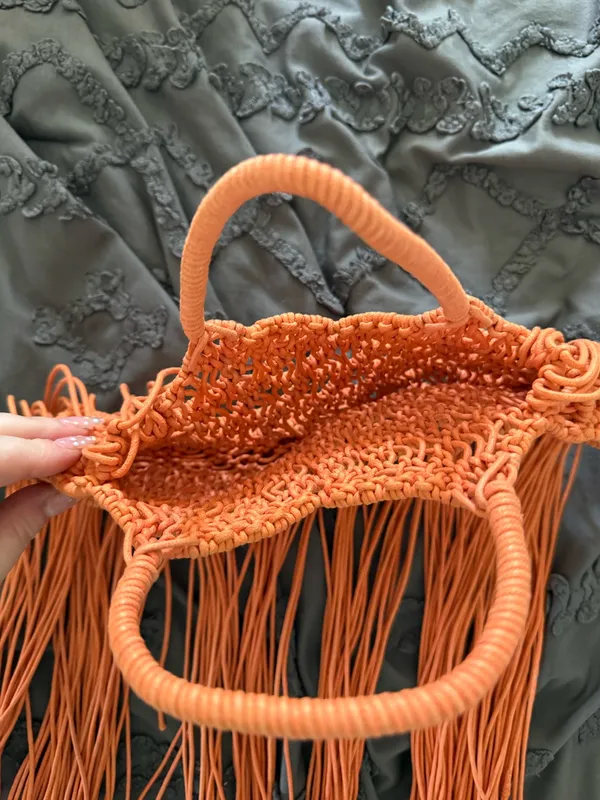 Pretty Little Thing Purse Orange - Image 4