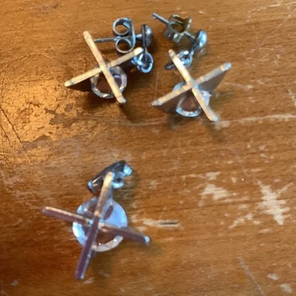 MCM Matched Set Earrings and pendant - Image 3