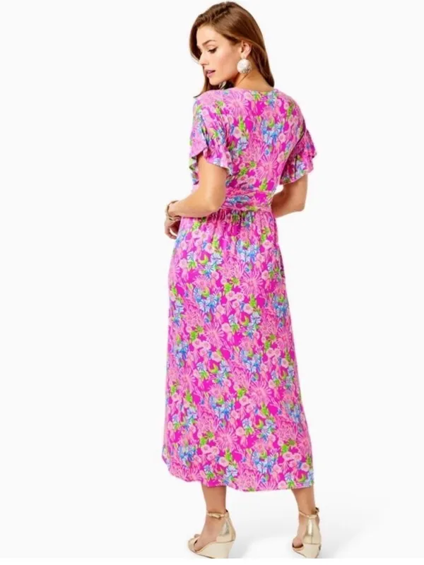Lilly Pulitzer Anchorage Midi Dress Medium - Image 5