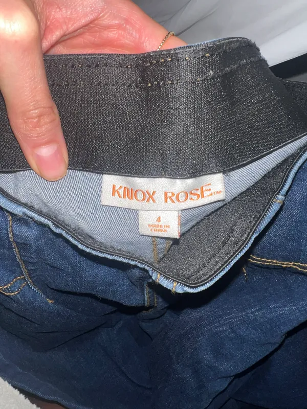 Knox Rose High Rise Flare Jeans - Image 5
