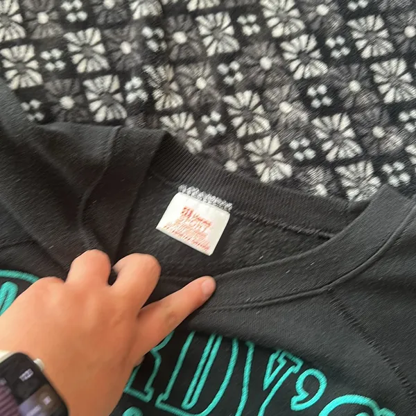 90s vintage snowmobile crewneck - Image 3