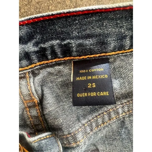 Vintage Abercrombie & Fitch 1892 Low Rise Bootcut Flare Jeans 25S 100% Cotton - Image 15