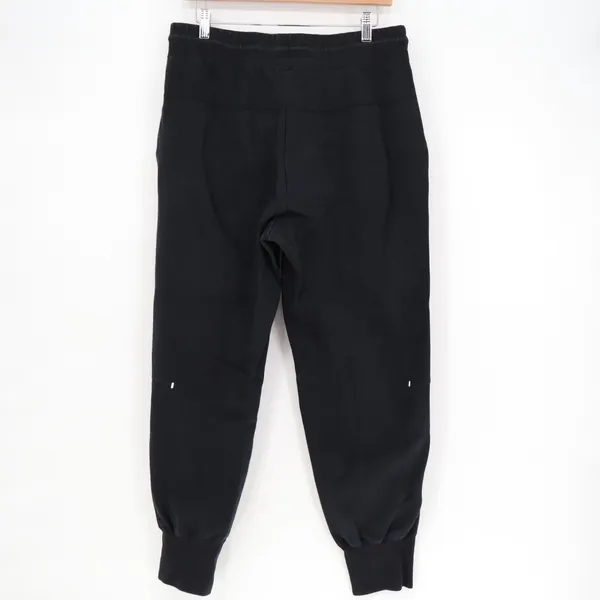 Nike Sportswear Track Pants Womens L Black Cotton Tech Fleece Drawstring Waist - Image 7