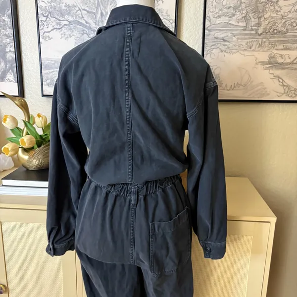 CITIZENS OF HUMANITY Surplus Black Wash Denim Jumpsuit Size XS‎ - Image 6