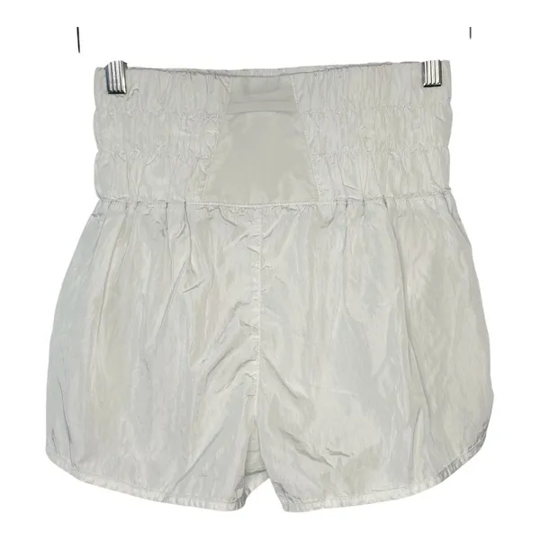 Free People Movement The Way Home Shorts Womens Small High Rise Smocked Athletic - Image 4