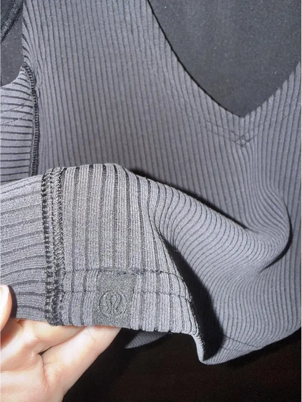 Lululemon Ribbed Softstreme Cropped Tank Top - Image 4
