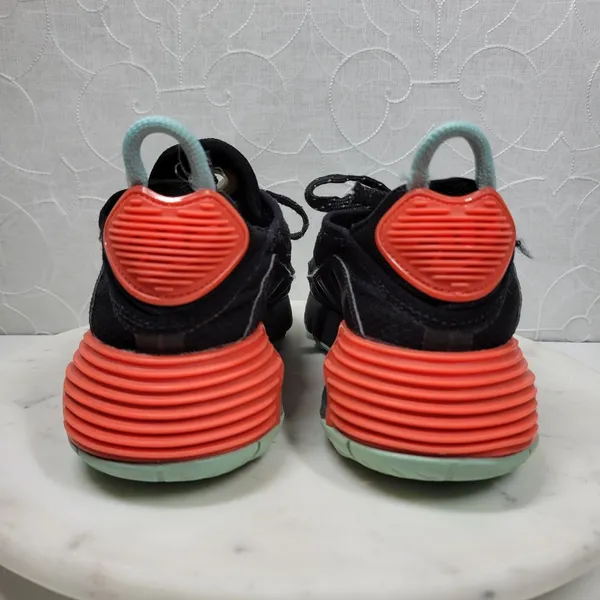 Nike Air Max 2090 Running Shoes Womens 6.5 Black Glacier Ice Bright Crimson - Image 8