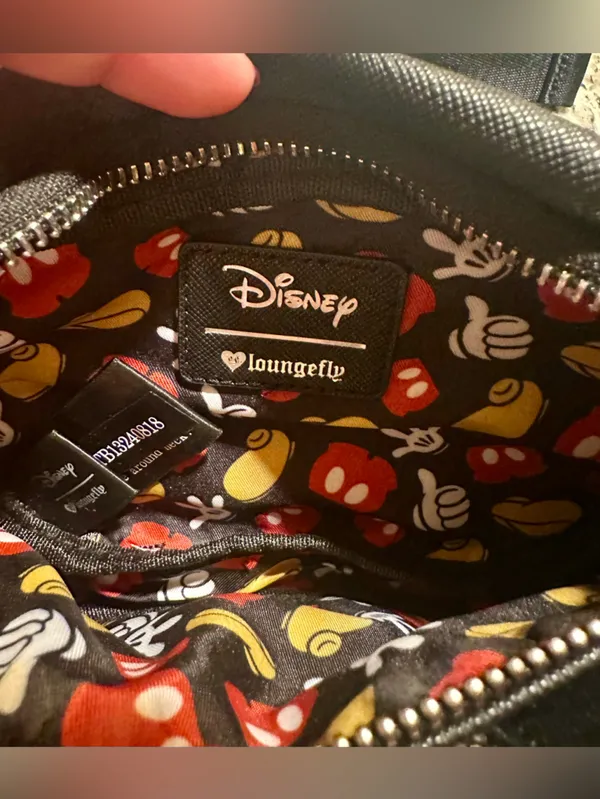 Loungefly Mickey Mouse Fanny Pack Disney Crossbody - Image 4