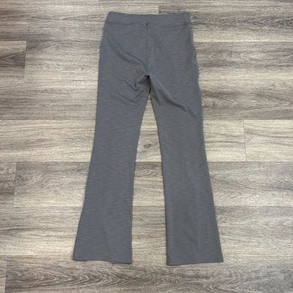 Vuori Gray Flare Pants with Slit Large Lux Rib Bootcut Pant - Image 3