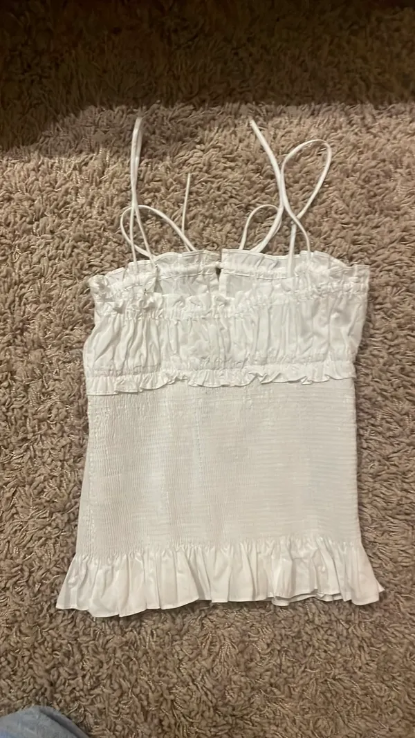 White ZARA Top - Image 4