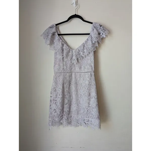 Saylor Dress Women Lilac Purple Adwoa MSRP:$288 Preppy Summer Cocktail Sz Small - Image 3