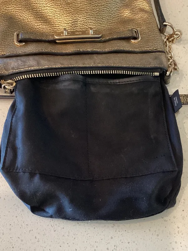 Coach Metallic Leather Swagger Swingpack Crossbody 36502 - Image 10