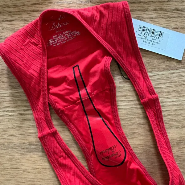 Frankie’s bikinis red set - Image 3