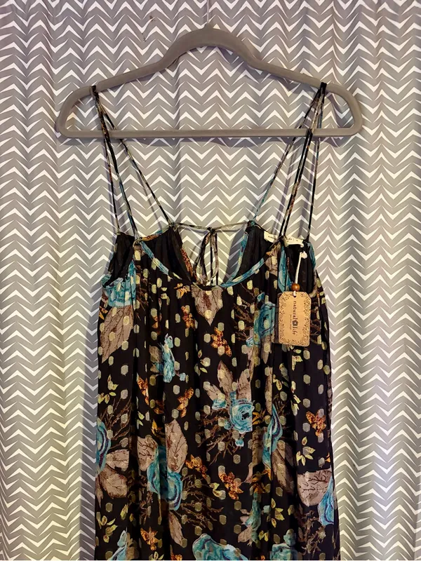 NWT Natural Life | Alice Metallic Maxi Dress, Small - Image 4