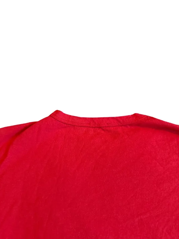 Zara Red Graphic Baby Tee Los Angeles California Short Sleeve Size Small - Image 11