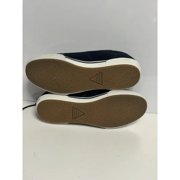 Aldo Mens Navy Blue Brown Round Toe Low Top Lace-Up Sneaker Shoes Size 8 New - Image 6