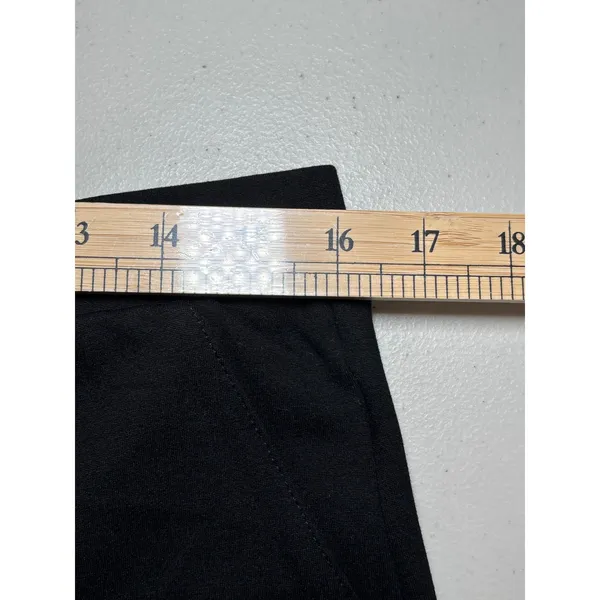 Quince NWT Ultra-Stretch Ponte Straight Leg Pants L Black Trouser - Image 7