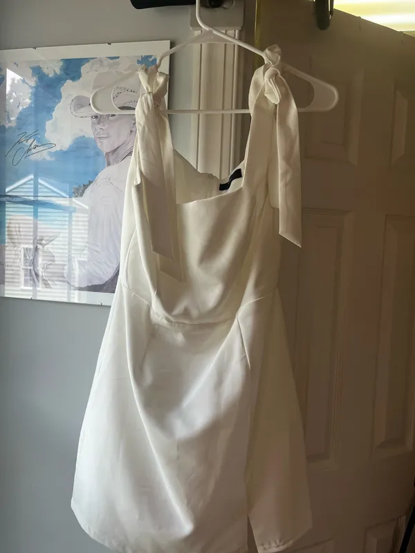 Lulus White Mini Dress - Image 3