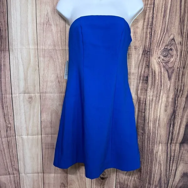 A new day mini A line dress blue‎ size 4 - Image 3