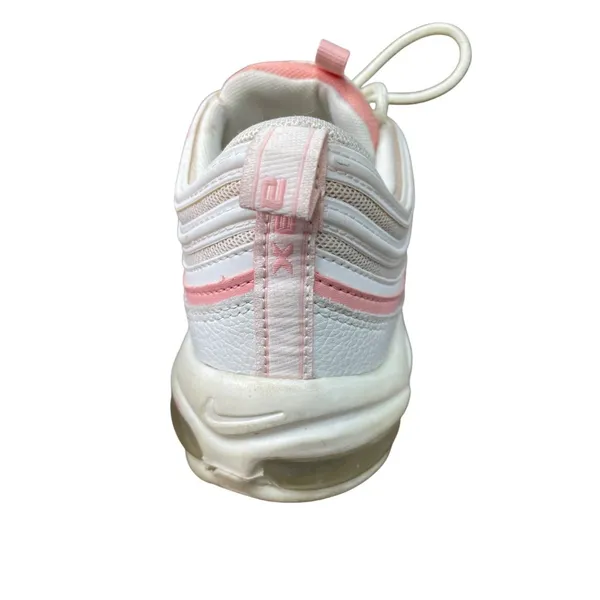 Nike Air Max 97 Womens Summit White coral low top sneakers size 8.5 SKU 8975 - Image 15