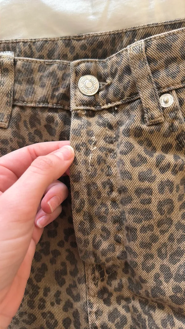 ZARA Leopard Mini Skirt XS - Image 4
