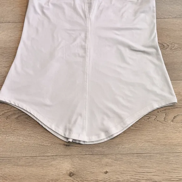 Zyia Active White Effortless‎ Mesh Racerback Tank Size Medium M Top Shirt - Image 3