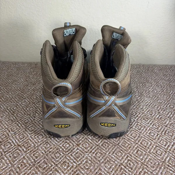 Keen Dry Targhee II Brown Nubuck Waterproof Womens Hiking Boots Sz 11 Outdoor - Image 4