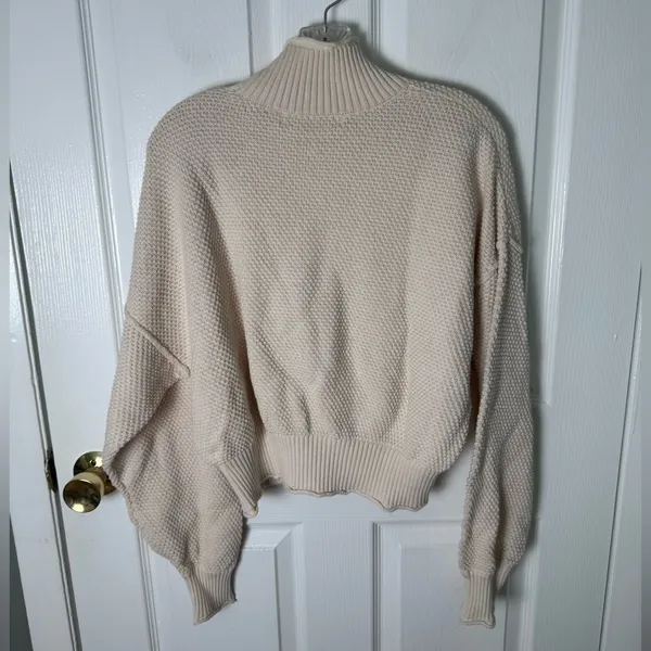Free People Hailee Sweater Skirt Set in Powder Sand L - Image 3