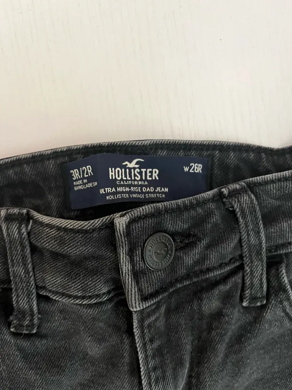 Black Hollister Jeans - Image 3