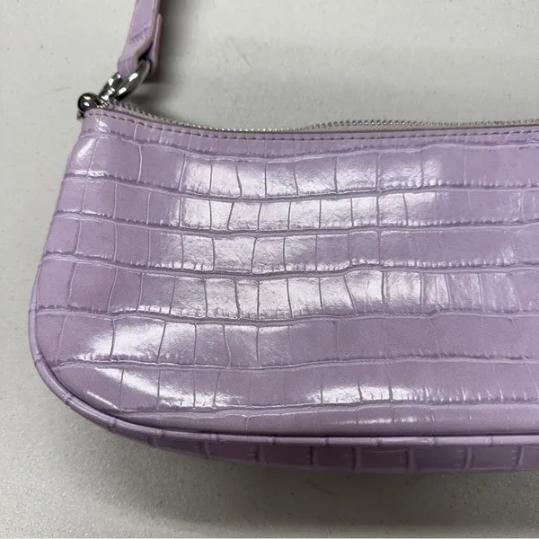 Urban Outfitters Lavender Purple Faux Leather Mini Y2K Handbag Purse Shoulder Bag Spring - Image 5