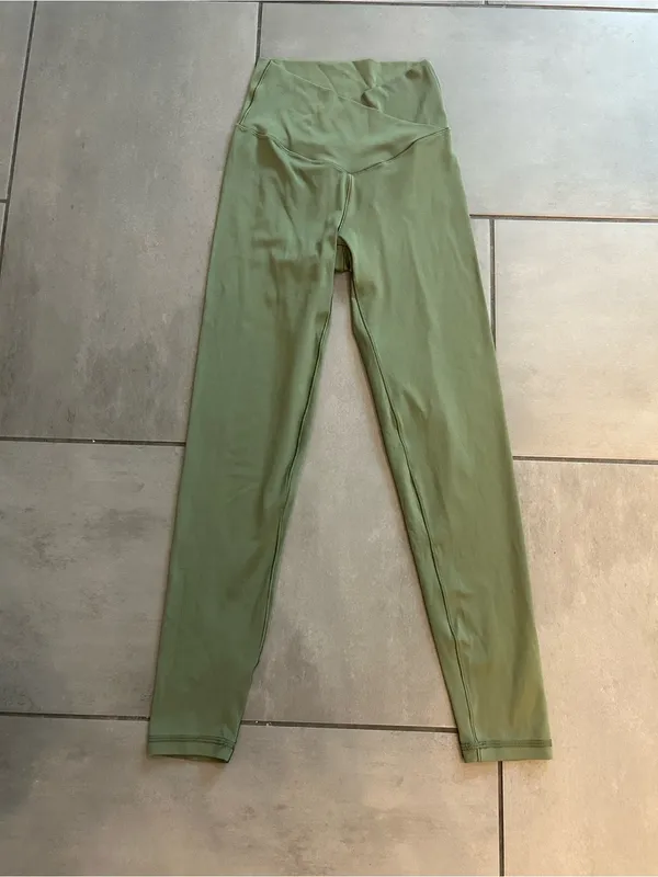 OFFLINE By Aerie Real Me High Waisted Crossover Legging — Green - Image 2
