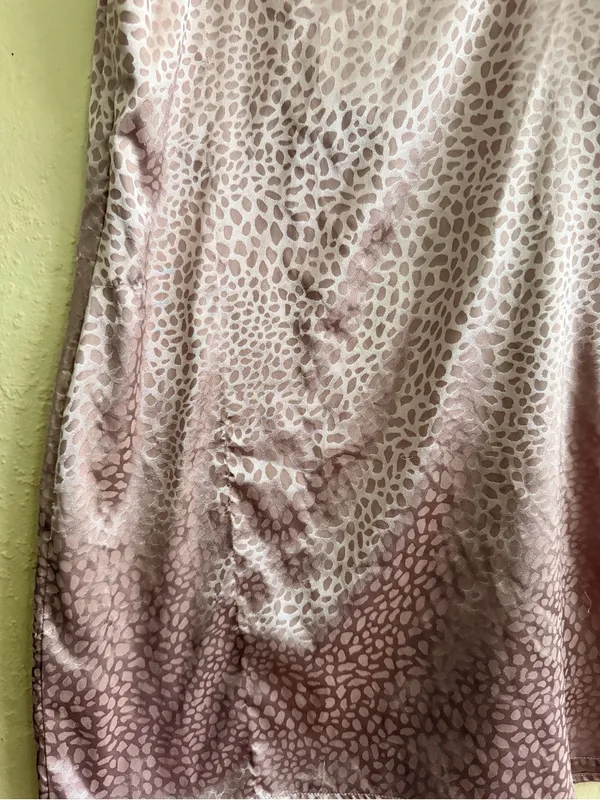 Sophie Rue Beige Taupe Animal Print Mini Slip Dress - Image 4
