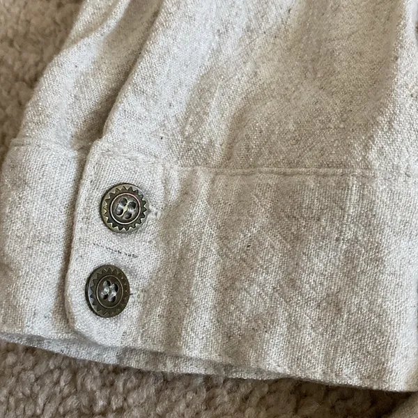 Umgee Cream Button Down Shirt - Image 6