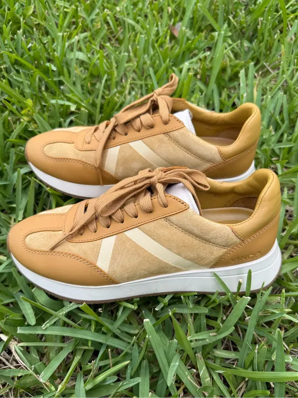 Vince Ohara sneakers in butterscotch - Image 3