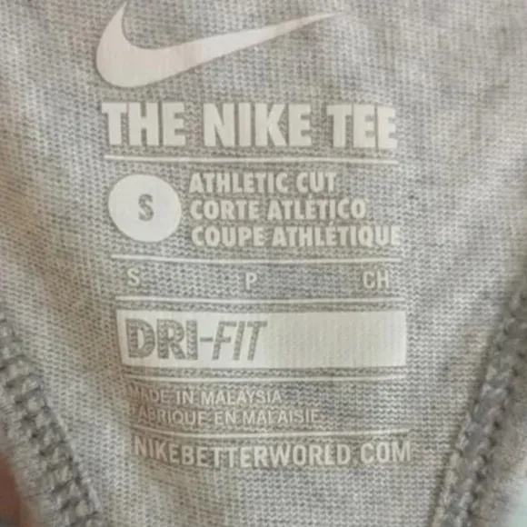 Nike Dri-FIT Graphic Tank Top, Small - Image 3
