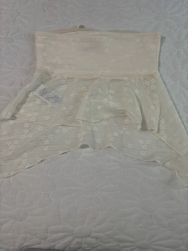 Edikted White Lace Top - Image 4