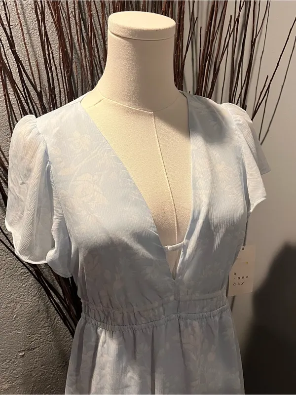 🌸Nwt A New Day Blue Dolman Style Maxi Dress Size X-Small🌸 - Image 3