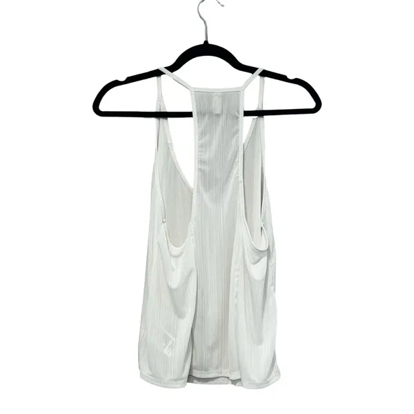 FREE PEOPLE Intimately Wear me Now White Spaghetti Strap Cami Sz S - Image 3