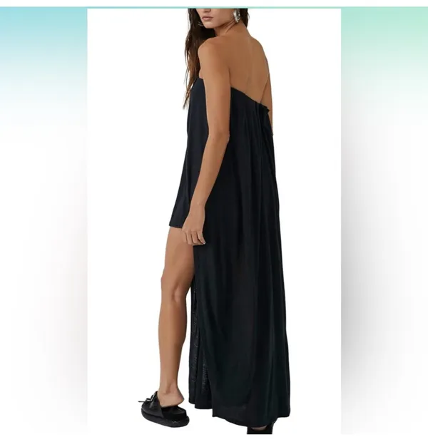 Free People Summer Fling Maxi Romper Sz S - Image 5