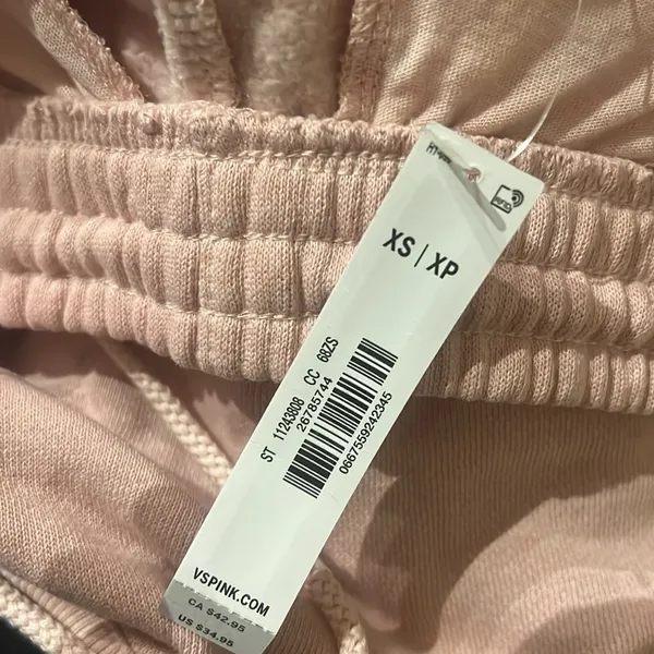 PINK Victoria's Secret Ivy Fleece Curve Hem Shorts - Image 4