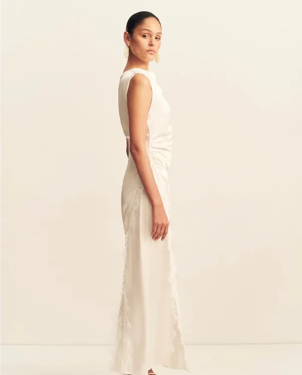 Shona Joy White Dress - Image 5