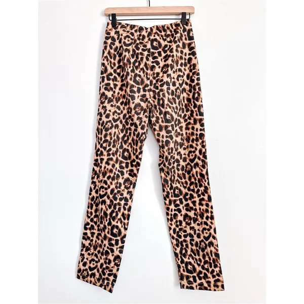 Reformation High Rise Leopard Print Skinny Jeans Size 4 - Image 4
