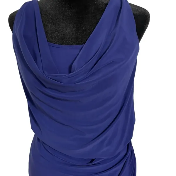 RALPH LAUREN Royal Blue Cocktail Dress - Image 4
