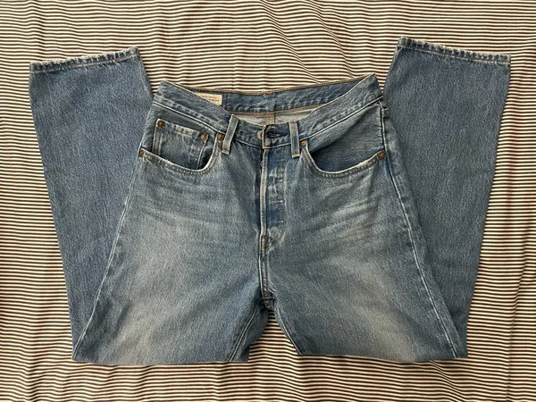 Levi’s High-Waisted Straight Leg Jeans - Image 3