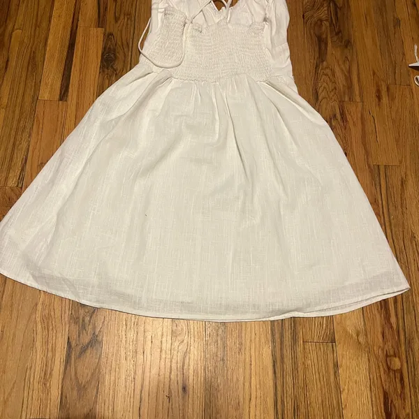 SO White Textured Top size Large - Image 5