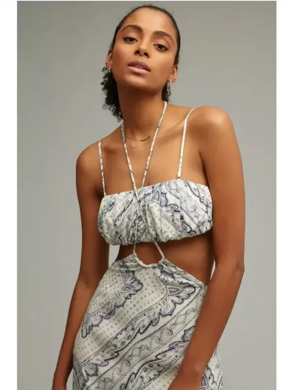 Anthropologie Suspender Skirt Set - Image 3