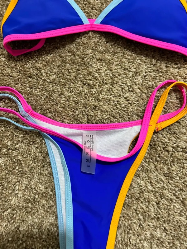 Color block  bikini - Image 2